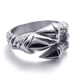 Modernes Design Farbbrillanz Hervorragende Qualität Titan Ring