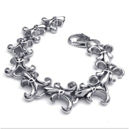 Wunderschönes Design Farbbrillanz Hochwertiges Titanarmband