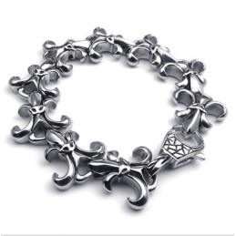 Wunderschönes Design Farbbrillanz Hochwertiges Titanarmband