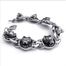 Üppiges Design Farbbrillanz Hochwertiges Titanarmband