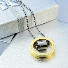 Modische Geschenke Für Ihren Freund – Herren-Halskette Mit Titan-Anhänger