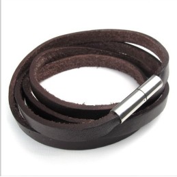 Geschicktes Design Zarte Farben Zuverlässige Qualität Titan Lederarmband