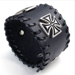 Geschickte Herstellung Zarte Farben Zuverlässige Qualität Titan Leder Armreif