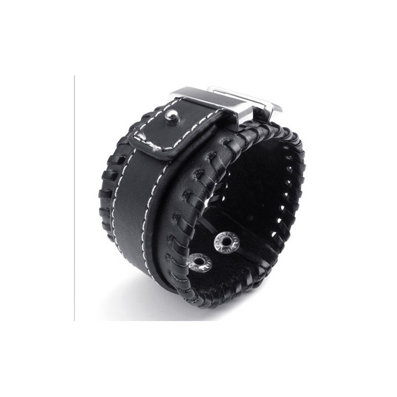 Geschicktes Design Zarte Farben Hervorragende Qualität Titan Leder Armreif Geschicktes Design Zarte Farben Hervorragende Qualität Titan Leder Armreif