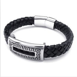 Geschicktes Design Zarte Farben Zuverlässige Qualität Titan Lederarmband