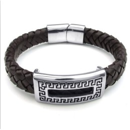 Geschicktes Design Zarte Farben Zuverlässige Qualität Titan Lederarmband