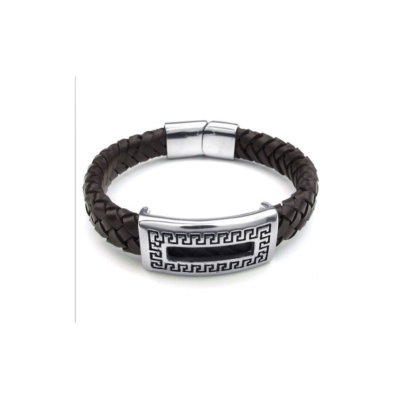 Geschicktes Design Zarte Farben Zuverlässige Qualität Titan Lederarmband Geschicktes Design Zarte Farben Zuverlässige Qualität Titan Lederarmband