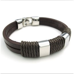 Geschicktes Design Zarte Farben Zuverlässige Qualität Titan Lederarmband