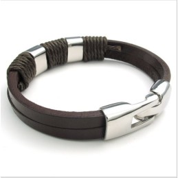 Geschicktes Design Zarte Farben Zuverlässige Qualität Titan Lederarmband