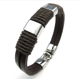 Geschicktes Design Zarte Farben Zuverlässige Qualität Titan Lederarmband