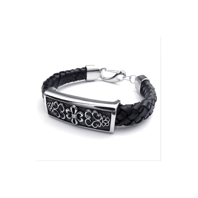Modische Muster Zarte Farben Ausgezeichnete Qualität Titan Lederarmband Modische Muster Zarte Farben Ausgezeichnete Qualität Titan Lederarmband
