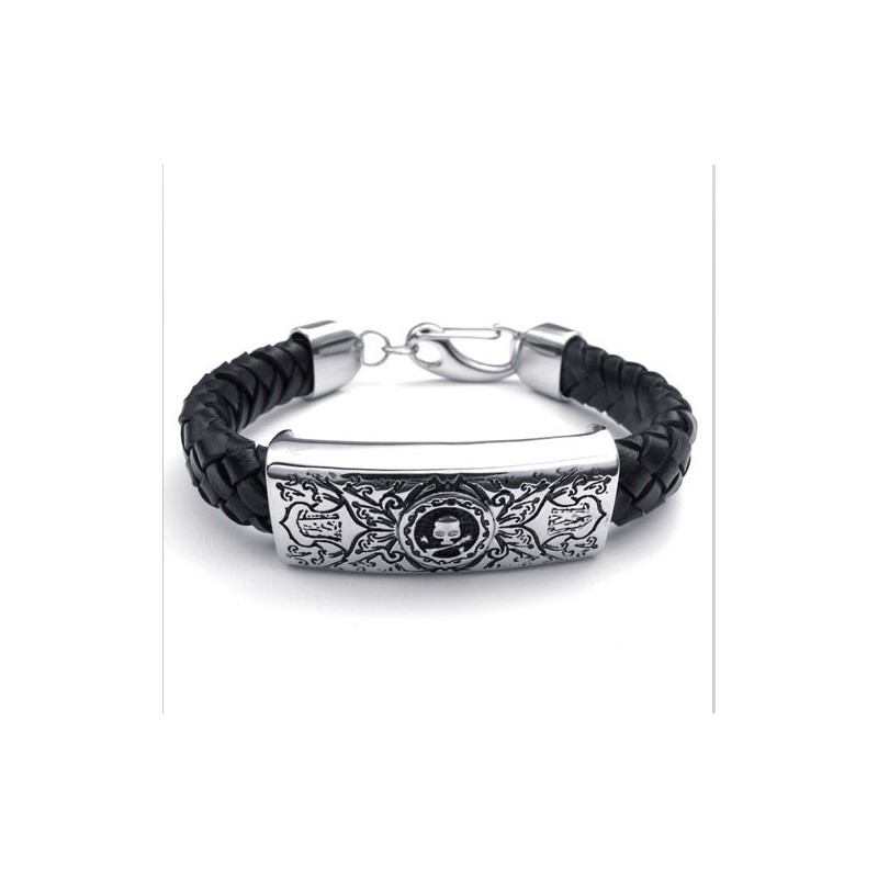 Attraktives Design Zarte Farben Hervorragende Qualität Titan Lederarmband Attraktives Design Zarte Farben Hervorragende Qualität Titan Lederarmband