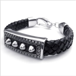 Geschicktes Design Zarte Farben Zuverlässige Qualität Titan Lederarmband