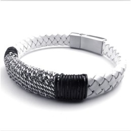 Modernes Design Zarte Farben Zuverlässige Qualität Titan Lederarmband