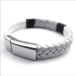 Modernes Design Zarte Farben Zuverlässige Qualität Titan Lederarmband