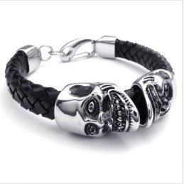 Modernes Design Zarte Farben Zuverlässige Qualität Titan Lederarmband