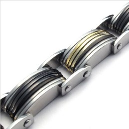 Gekonnte Verarbeitung Farbbrillanz Stabile Qualität Titan Armband