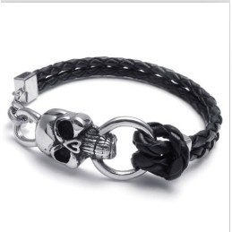 Geschicktes Design Zarte Farben Stabile Qualität Titan Lederarmband