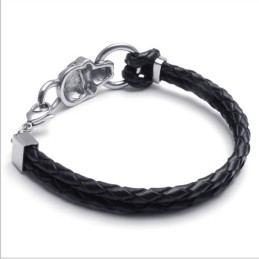 Geschicktes Design Zarte Farben Stabile Qualität Titan Lederarmband