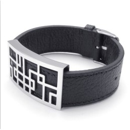 Attraktives Design Zarte Farben Zuverlässige Qualität Titan-Lederarmband