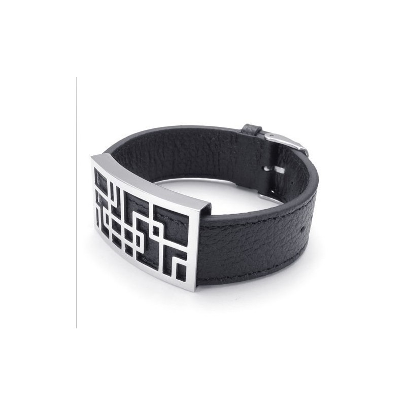 Attraktives Design Zarte Farben Zuverlässige Qualität Titan-Lederarmband Attraktives Design Zarte Farben Zuverlässige Qualität Titan-Lederarmband