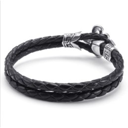 Geschicktes Design, Zarte Farben, Hervorragende Qualität, Titan-Lederarmband