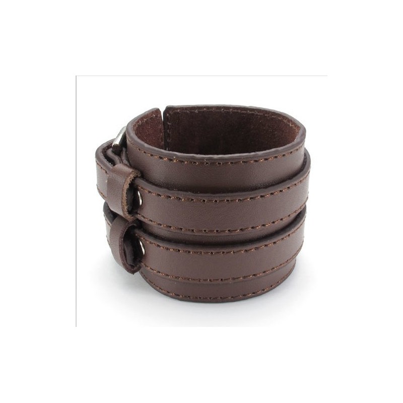 Geschicktes Design Zarte Farben Hervorragende Qualität Titan Leder Armreif Geschicktes Design Zarte Farben Hervorragende Qualität Titan Leder Armreif