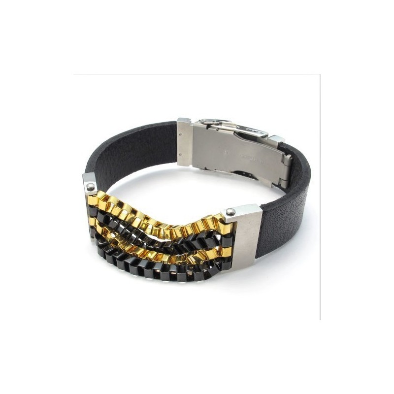 Attraktives Design, Schöne Farben, Hervorragende Qualität, Titan-Lederarmband Attraktives Design, Schöne Farben, Hervorragende Qualität, Titan-Lederarmband