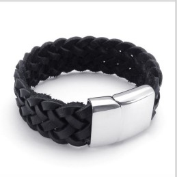 Geschicktes Design Zarte Farben Stabile Qualität Titan Lederarmband