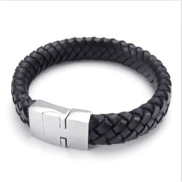 Geschicktes Design Zarte Farben Stabile Qualität Titan Lederarmband