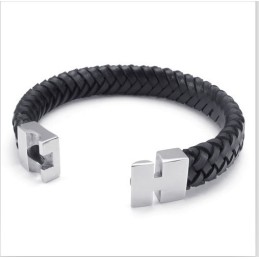 Geschicktes Design Zarte Farben Stabile Qualität Titan Lederarmband