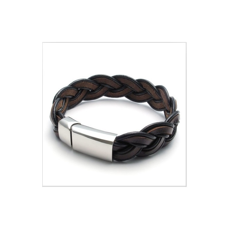 Geschicktes Design Zarte Farben Stabile Qualität Titan Lederarmband Geschicktes Design Zarte Farben Stabile Qualität Titan Lederarmband