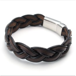 Geschicktes Design Zarte Farben Stabile Qualität Titan Lederarmband