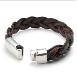 Geschicktes Design Zarte Farben Stabile Qualität Titan Lederarmband