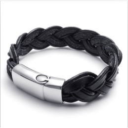 Geschicktes Design Zarte Farben Stabile Qualität Titan Lederarmband