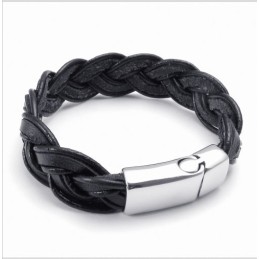 Geschicktes Design Zarte Farben Stabile Qualität Titan Lederarmband