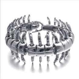 Modernes Design Farbbrillanz Hochwertiges Titanarmband