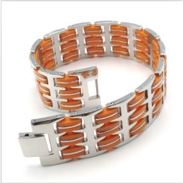 Geschickte Herstellung Buntes Titanarmband Von Ausgezeichneter Qualität