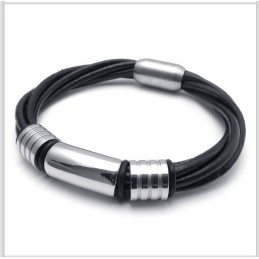 Geschickte Herstellung Zarte Farben Zuverlässige Qualität Titan Lederarmband