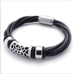 Geschicktes Design Zarte Farben Zuverlässige Qualität Titan Lederarmband