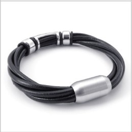 Geschicktes Design Zarte Farben Zuverlässige Qualität Titan Lederarmband