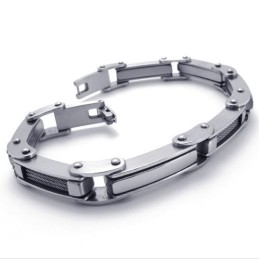 Neueste Technologie Farbbrillanz Hochwertiges Titanarmband