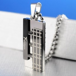 Modisches Geschenk Für Ihren Freund, Halskette Mit Titananhänger