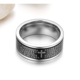 Der König Der Quantität, Männlicher Kreuz-Titanring