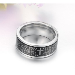 Der König Der Quantität, Männlicher Kreuz-Titanring
