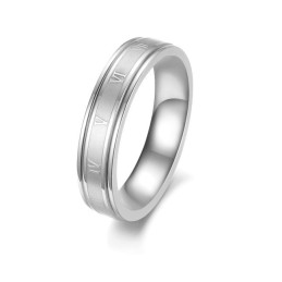 Komplette Spezifikationen Damen Titanring