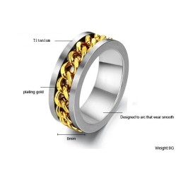 Hochwertiger Titanring Für Männer