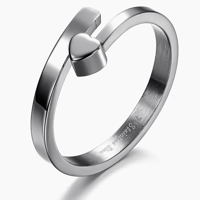 Der König Der Quantität Weiblicher Sweetheart Titanring Der König Der Quantität Weiblicher Sweetheart Titanring