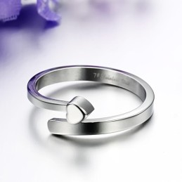 Der König Der Quantität Weiblicher Sweetheart Titanring