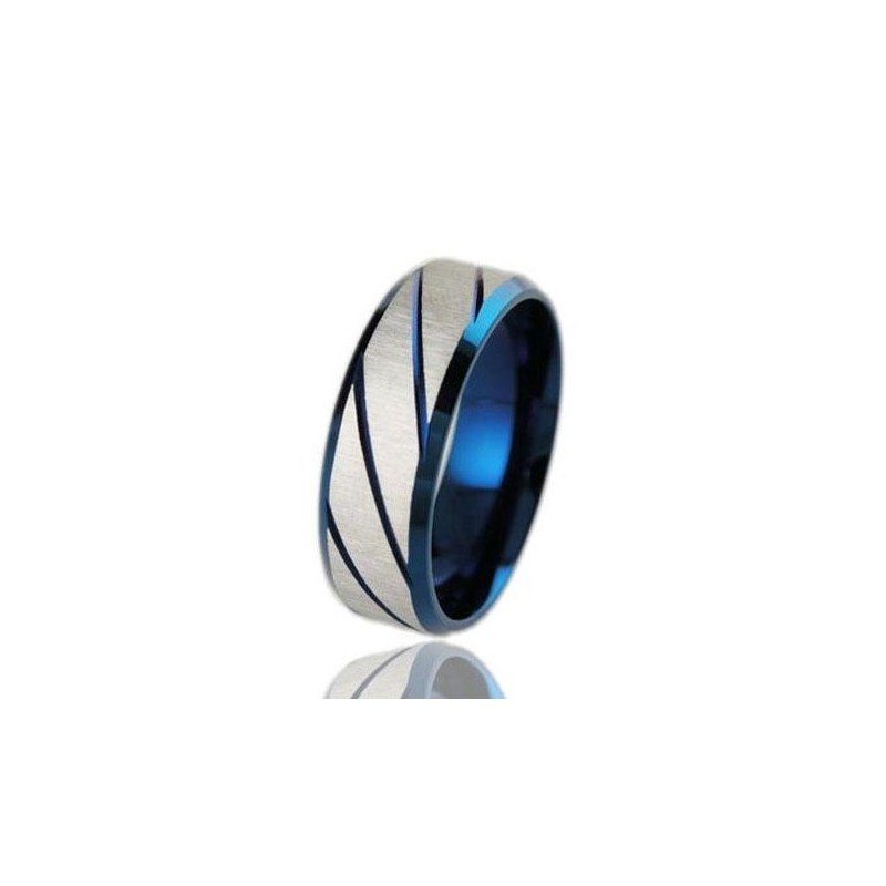 Eine Lange Geschichte: Männlicher Titanring Eine Lange Geschichte: Männlicher Titanring